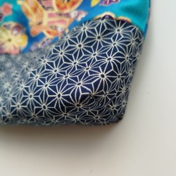 Kinchaku sack Blue