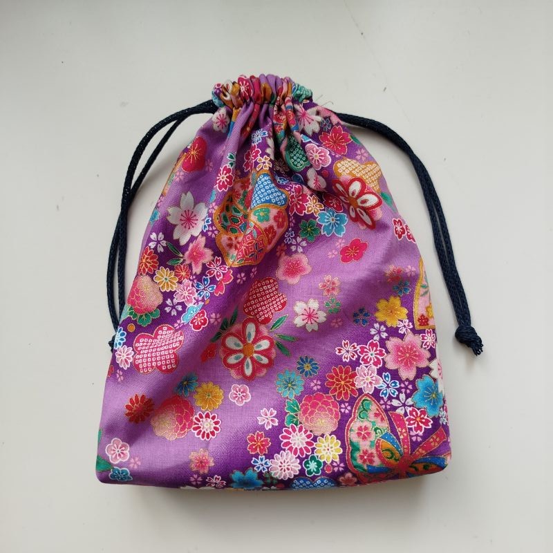 Kinchaku sack Purple