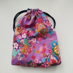 Kinchaku sack Purple