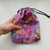 Kinchaku sack Purple