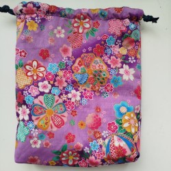 Kinchaku sack Purple