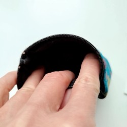Purse- pouch Blue