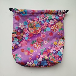 Kinchaku sack Purple