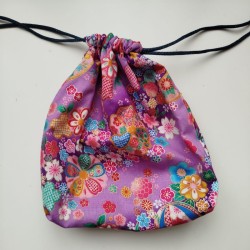 Kinchaku sack Purple