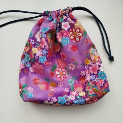 Kinchaku sack Purple