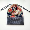 Kinchaku sack flat, navy