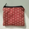 mini Purse- Asanoha bordeux