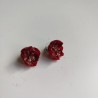 Stud earrings Origami Lotus