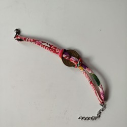 Braccialetto cordonciono e moneta
