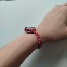 Chirimen cord bracelet with 5yen
