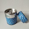 Washi tea container Tin box
