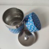 Washi tea container Tin box