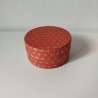 Washi container Tin box -red
