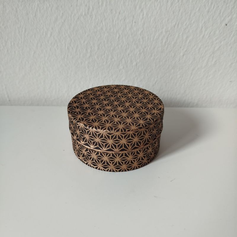 Washi container Tin box -black