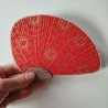 Paperfan Chidori, red