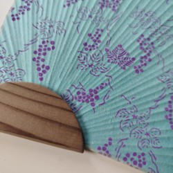 Paperfan Chidori, Grapes waterblue