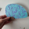 Paperfan Chidori, Grapes waterblue