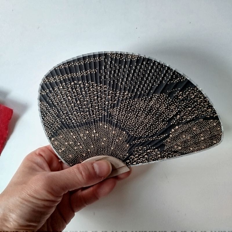 Paperfan Chidori, Leaf black