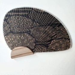 Paperfan Chidori, Leaf black