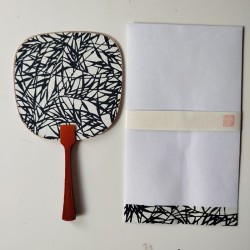Paperfan card Navy