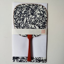 Paperfan card Navy