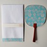 Paperfan card Cherry blossoms