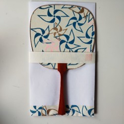 Paperfan card Pinwheel