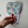 Paperfan card Pinwheel