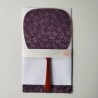 Paperfan card Bamboo purple