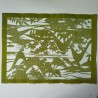 Katazome Washi Landscape