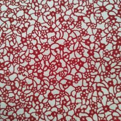 Katazome Washi Plum flower