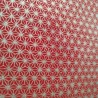 Washi Katazuri Asanoha rosso