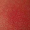 Washi Katazuri Crisantemi rosso