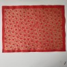 Washi Katazuri Crisantemi tondi rosso