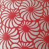 Washi Katazuri Crisantemi tondi rosso