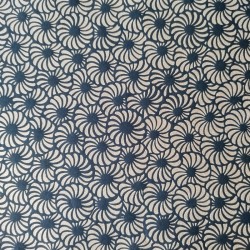 Katazuri Washi Chrysanthemum Black