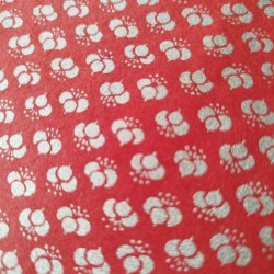Katazuri Washi Plum Red