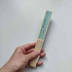 Japanese fan Torquoise