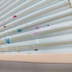 Japanese fan Torquoise
