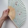 Japanese fan Torquoise