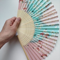 Japanese fan Cherry blossoms