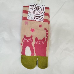 Calze 35-37 Gatto rosa