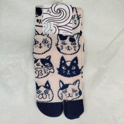 Calze 35-37 Gatto faccine