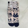 Tabi socks 35-37 Cat faces