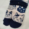 Tabi socks 35-37 Cat faces