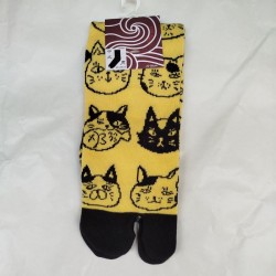 Calze 38-40 Gatto faccine