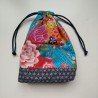 Kinchaku sack waterblue