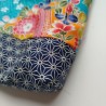 Kinchaku sack waterblue