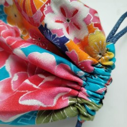 Kinchaku sack waterblue