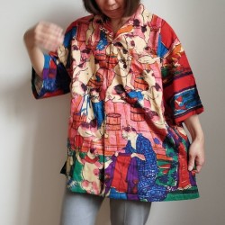 Camicia Gatti alla terme